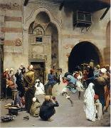 unknow artist Arab or Arabic people and life. Orientalism oil paintings  406